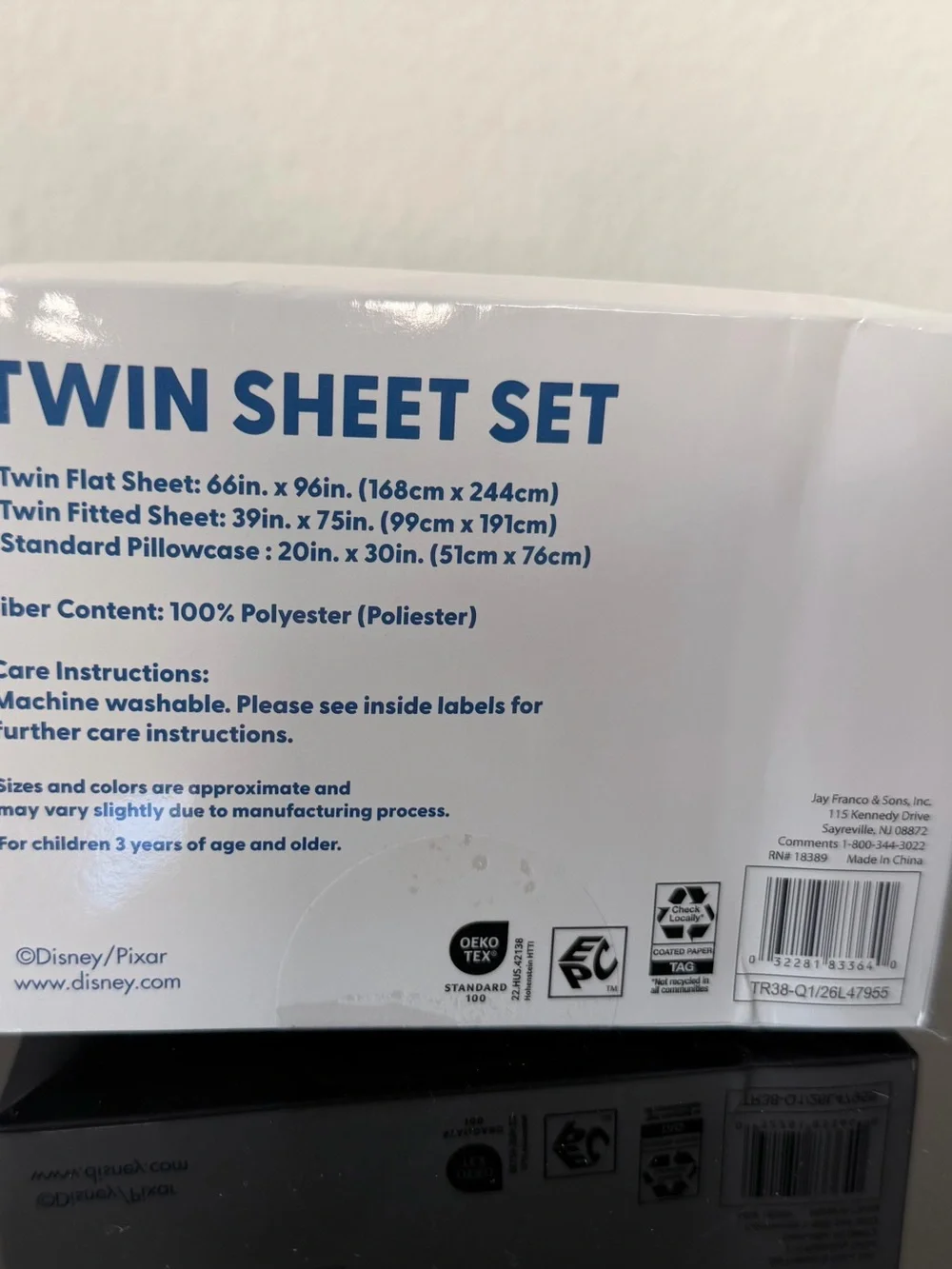 Disney Pixar Toy Story 5 Character Twin Sheet Set 3 Piece NWT Bedding Kids